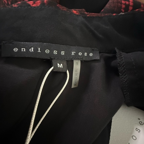 Endless Rose Red and Black Snakeskin Top - Picture 3 of 10